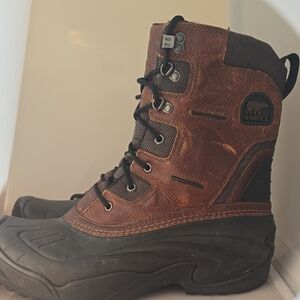 Sorel Rugged Brown and Black Boots